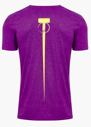 Men's Dual T-Shirt - Royal Purple