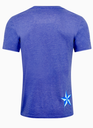 Men's BattleStar T-Shirt - Heather Purple